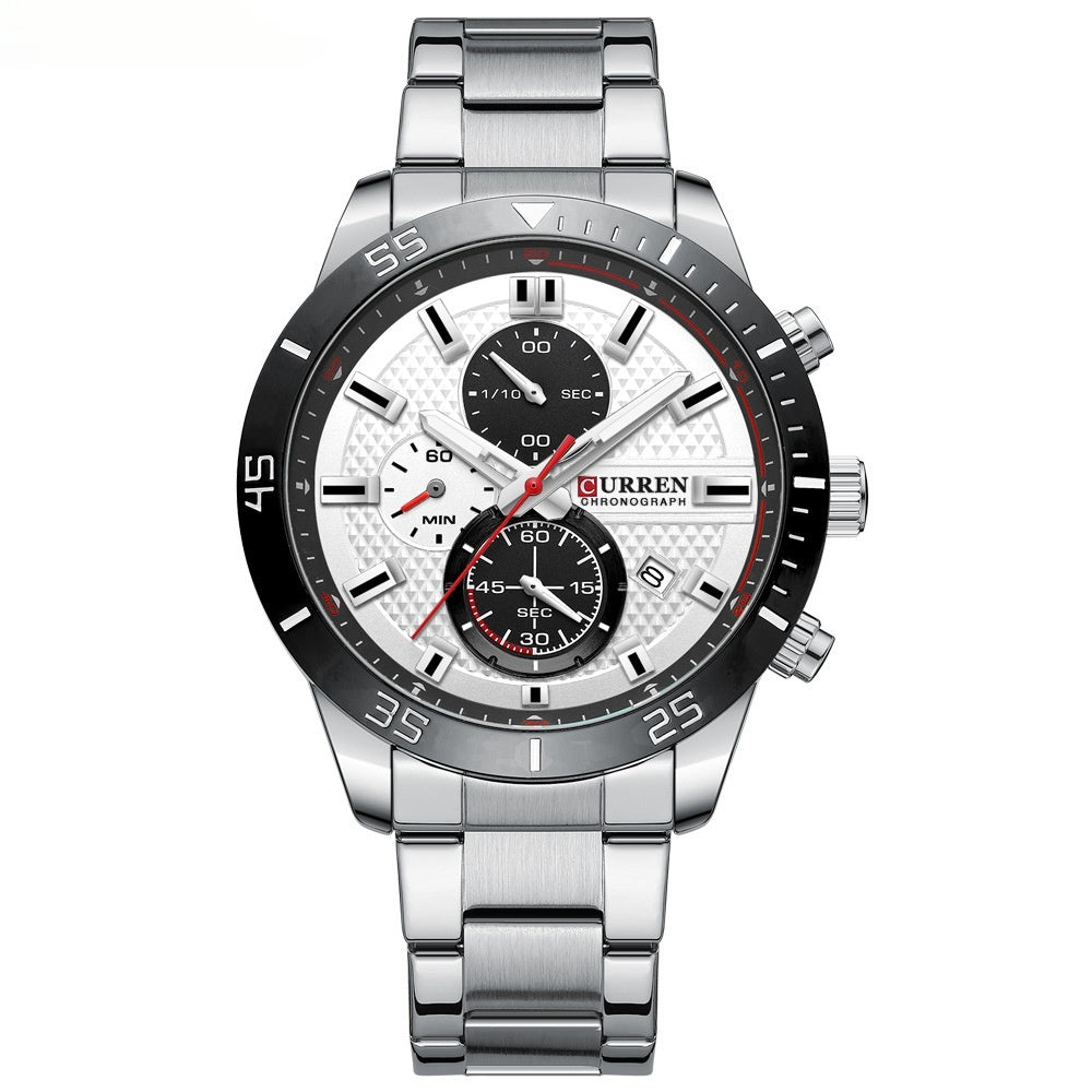 Orologio uomo multifunzione impermeabile