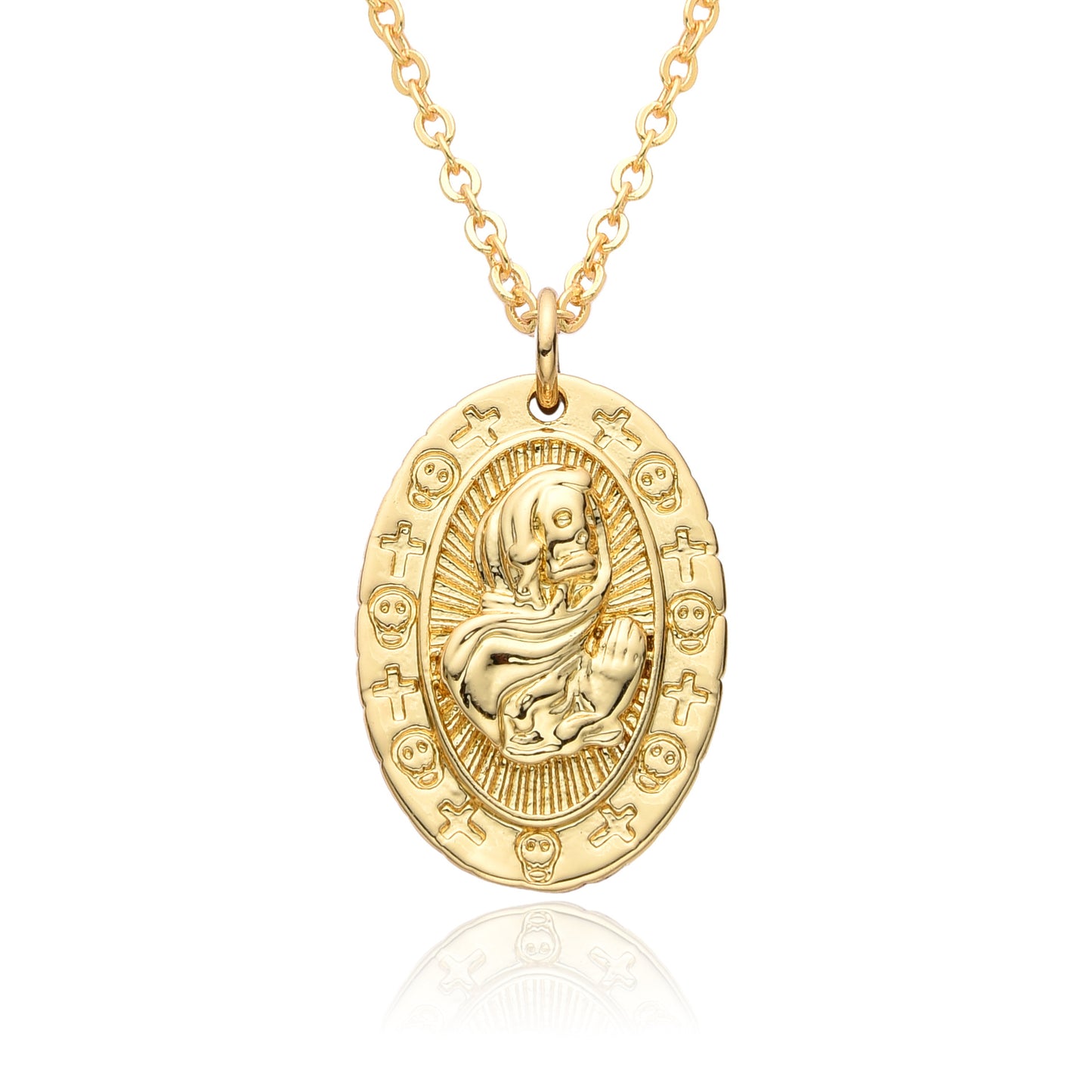 Collana rame zirconi micro da donna