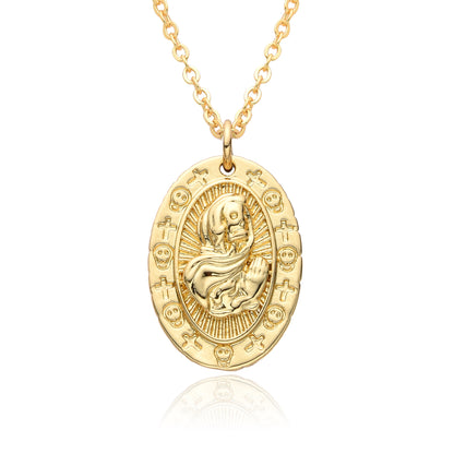 Collana rame zirconi micro da donna