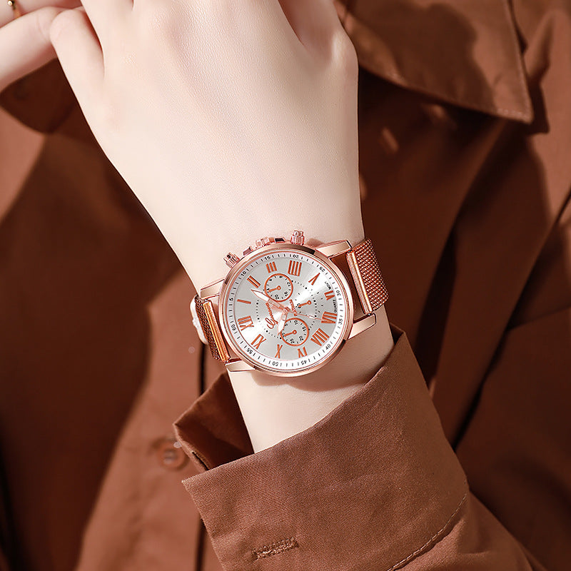 Orologio donna numeri romani semplice