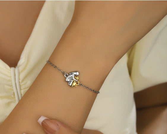 Coppia bracciali intrecciati