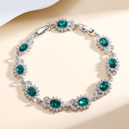 Bracciale zirconi semplice