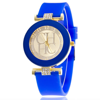 Orologio silicone al quarzo da donna