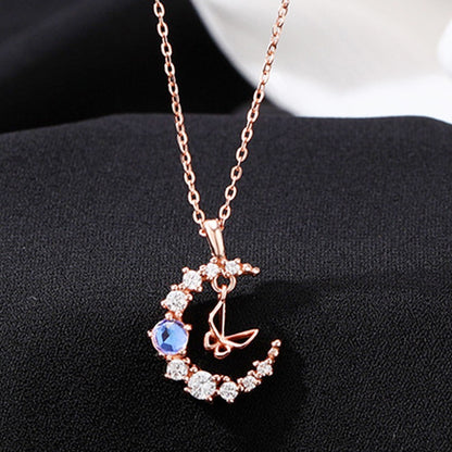 Collana farfalla pietra di luna