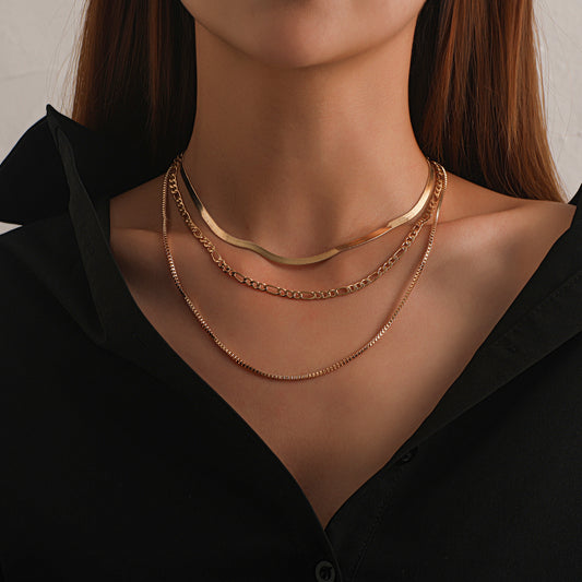 Collana Multistrato Geometrica