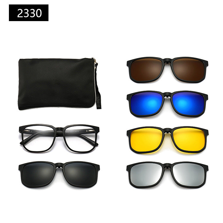 Occhiali da sole con astuccio