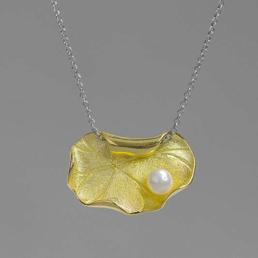 Pendente con perla in argento 925