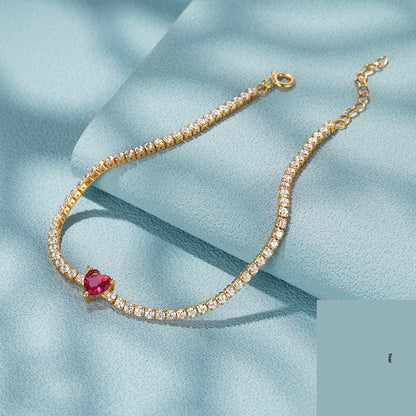 Bracciale tennis cristalli