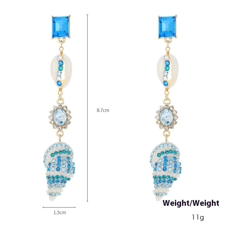 Collana conchiglia resina