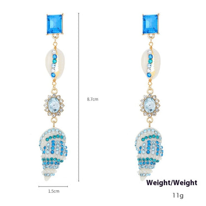 Collana conchiglia resina