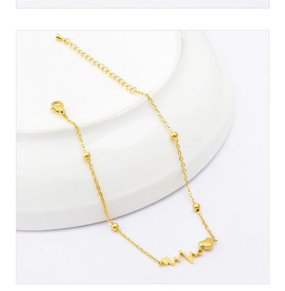 Cavigliera ECG oro 18k