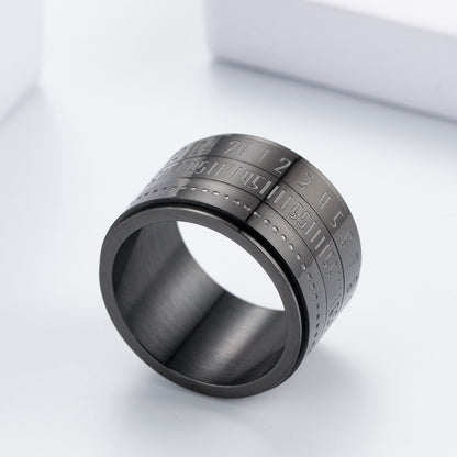 Anello con numeri girevoli