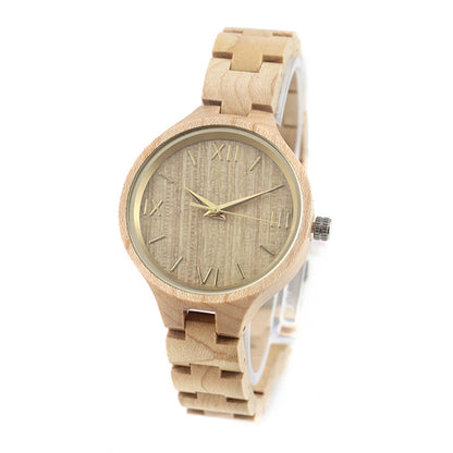 Orologio legno ebano chiusura pieghevole
