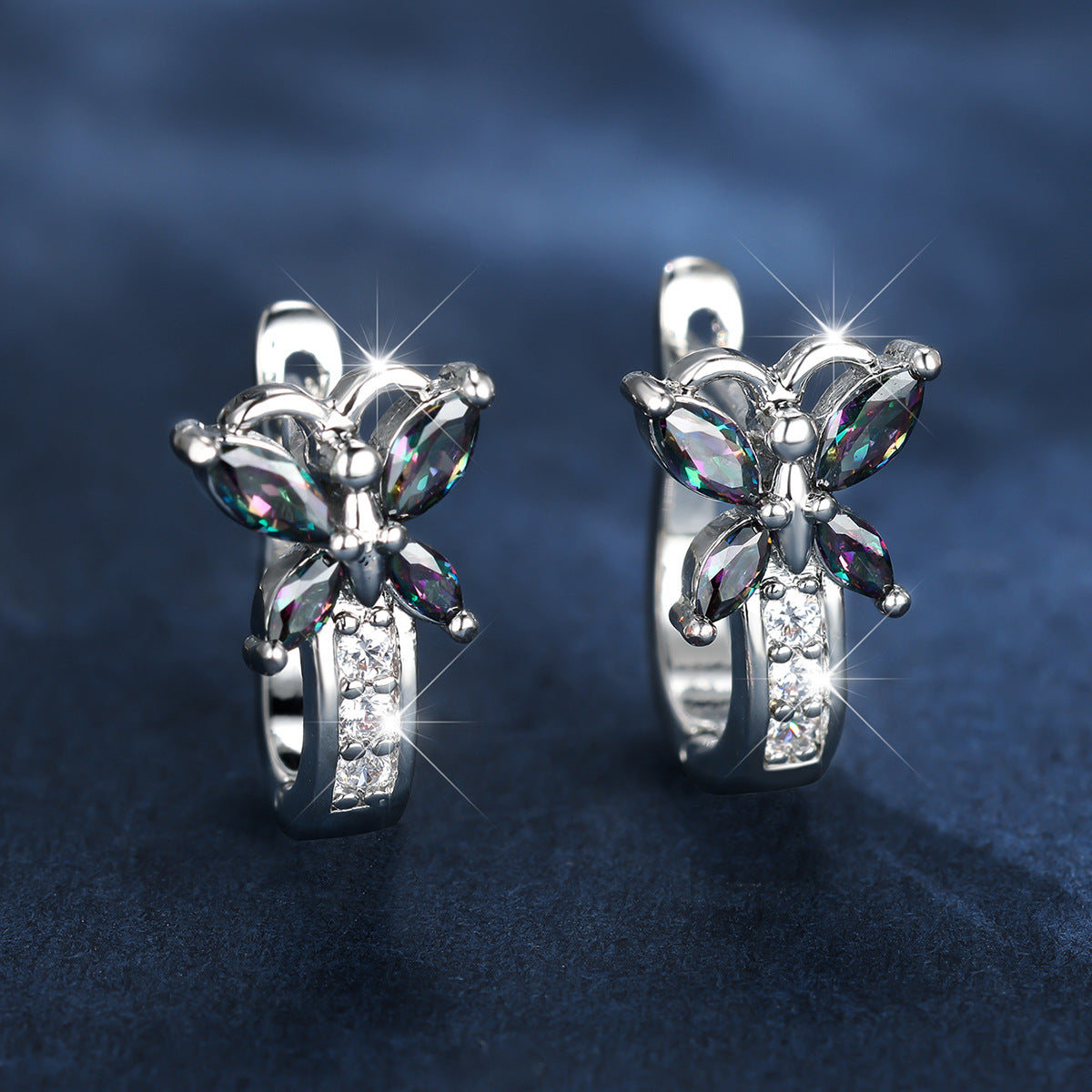 Anello fiocco cristallo