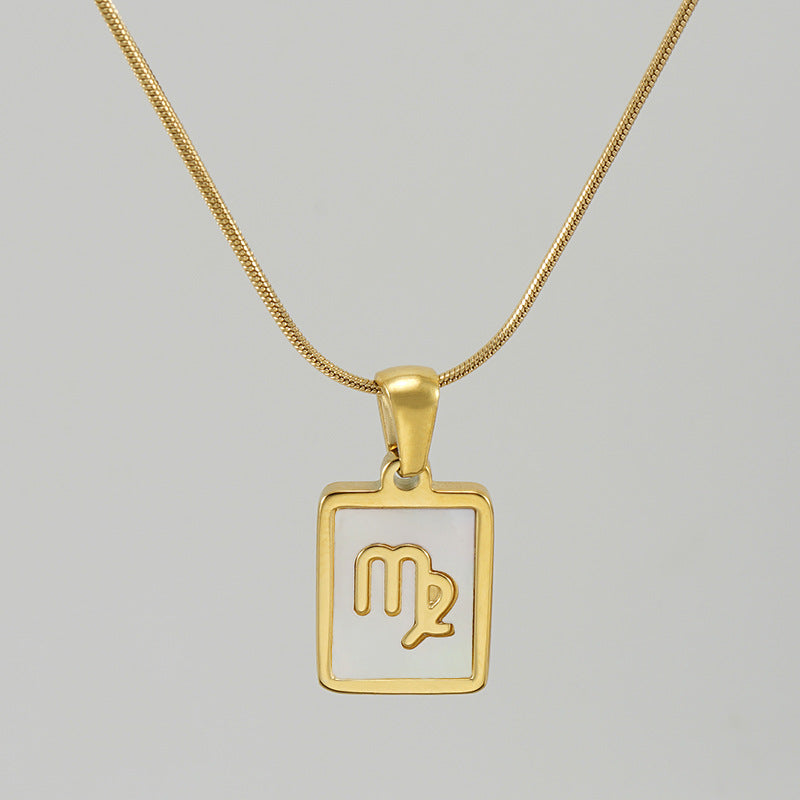 Collana costellazione acciaio
