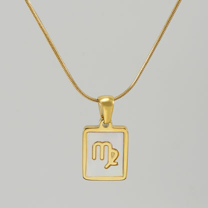 Collana costellazione acciaio
