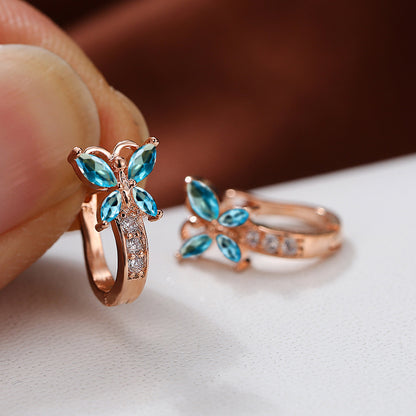 Anello fiocco cristallo