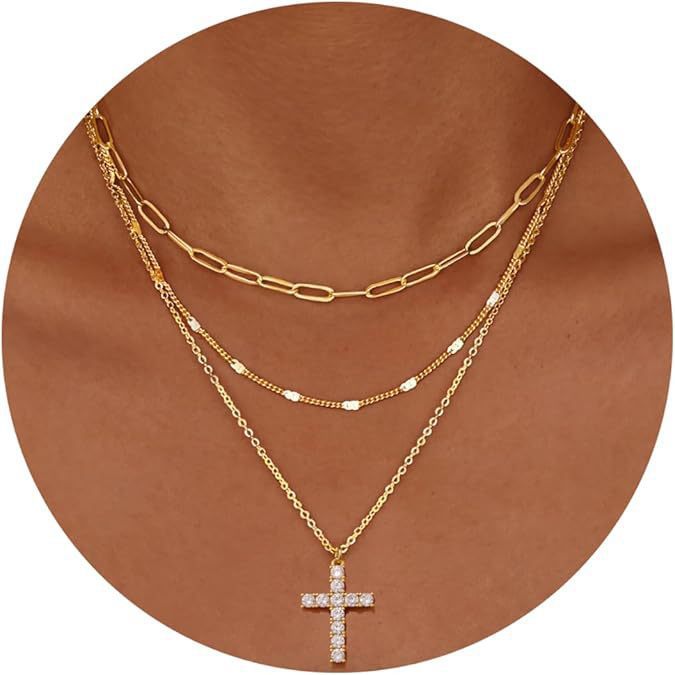Collana cerchi stratificati