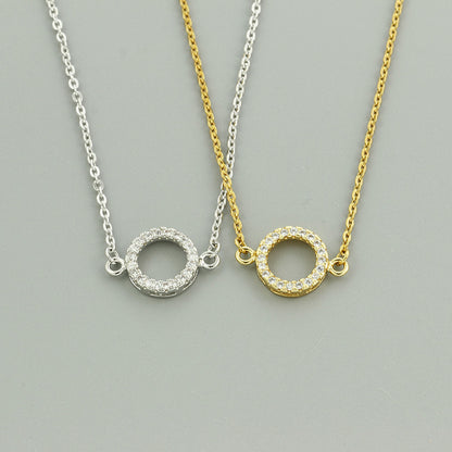 Bracciale cristalli rotondo