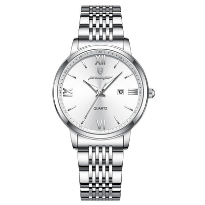 Orologio sottile impermeabile da donna luminescente