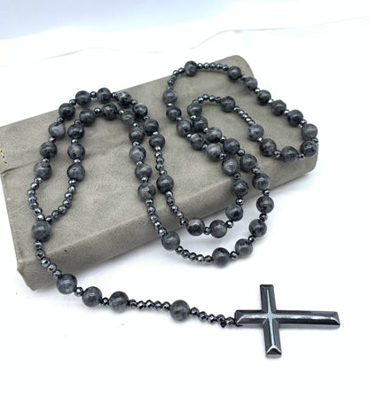 Collana croce religiosa da uomo