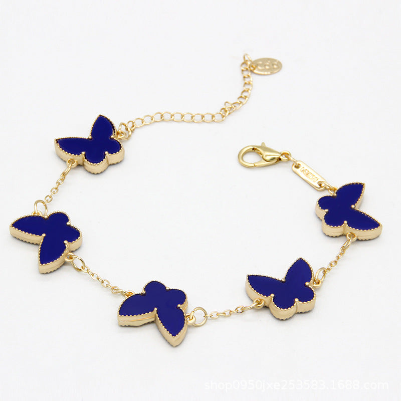 Bracciale farfalla e cuore