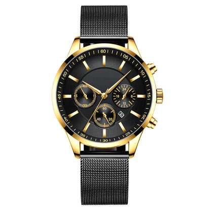 Orologio uomo mesh impermeabile