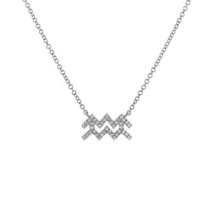 Collana zodiacale con zirconi
