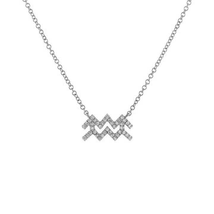 Collana zodiacale con zirconi