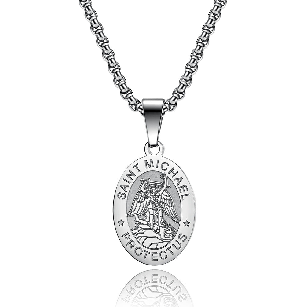 Collana angelo nero
