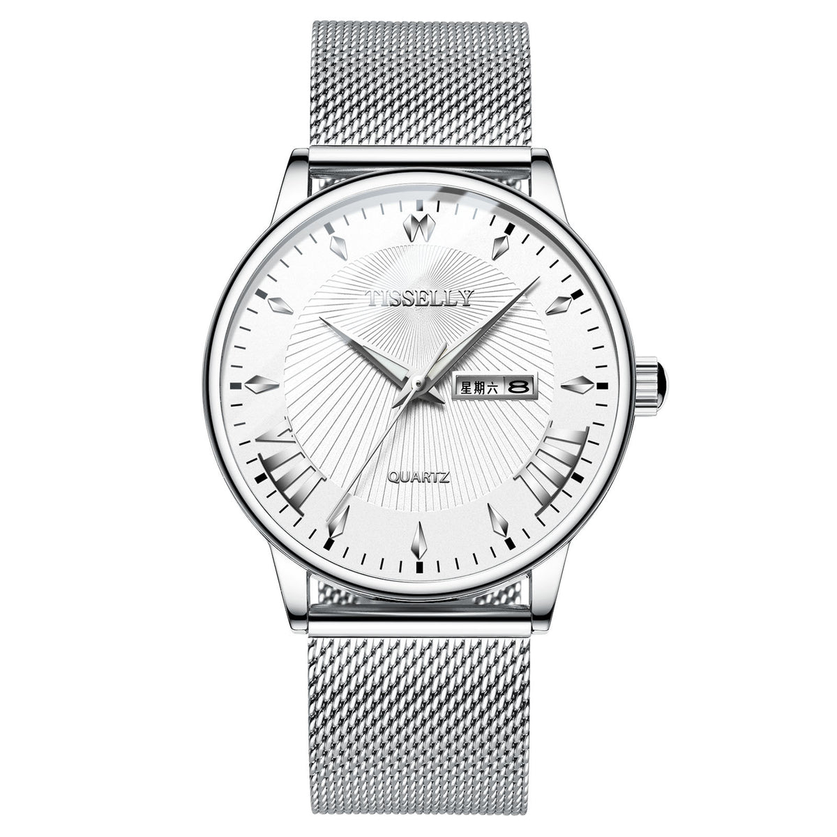 Orologio uomo business impermeabile al quarzo