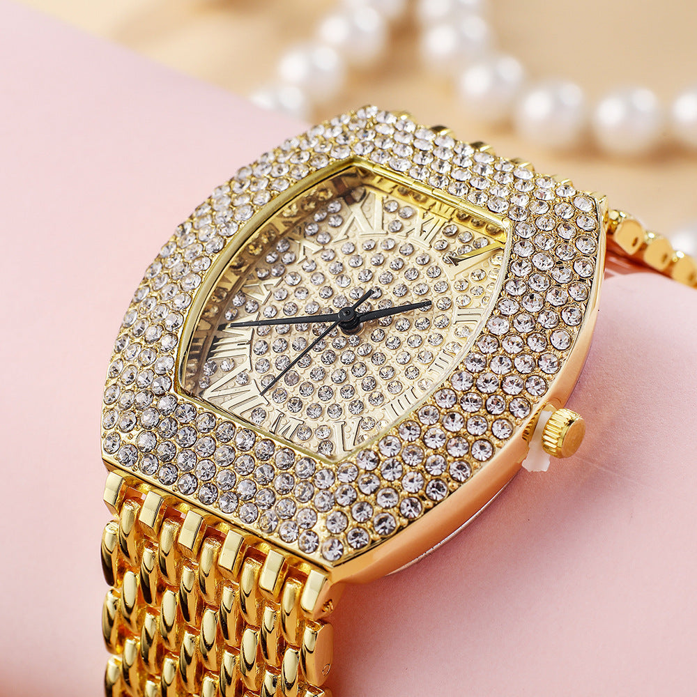 Orologio donna acciaio a botte