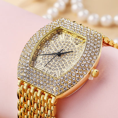 Orologio donna acciaio a botte