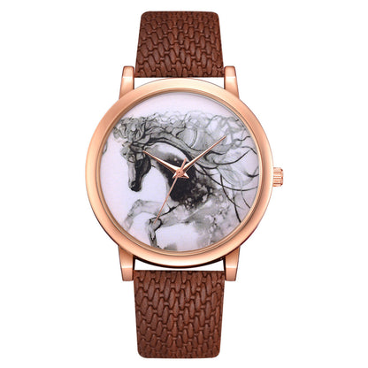 Orologio quarzo rafia