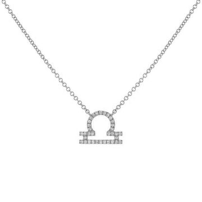 Collana zodiacale con zirconi