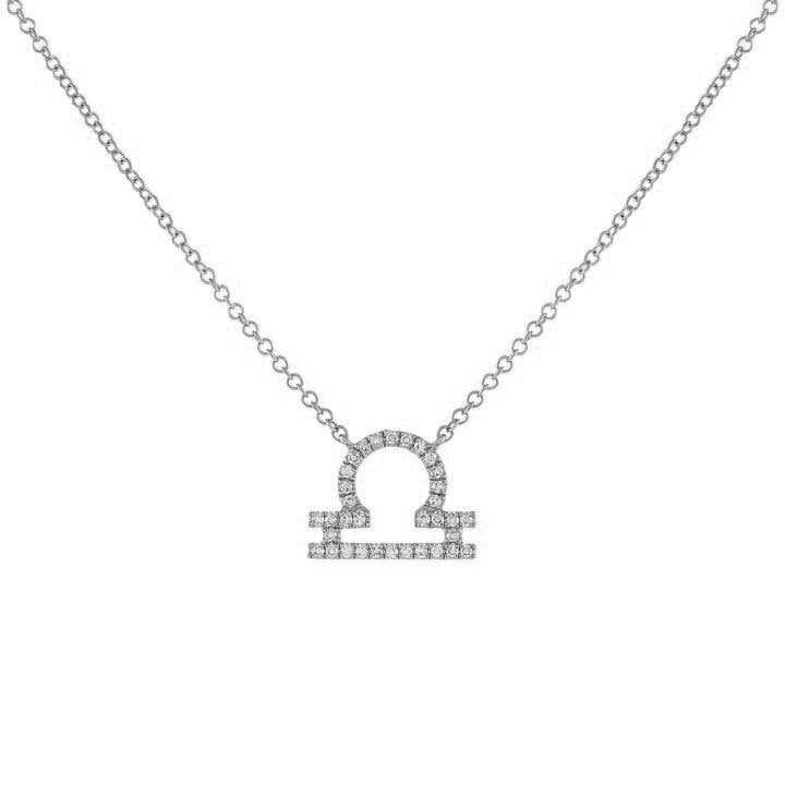 Collana zodiacale con zirconi
