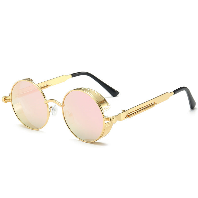 Occhiali da sole retrò hipster punk