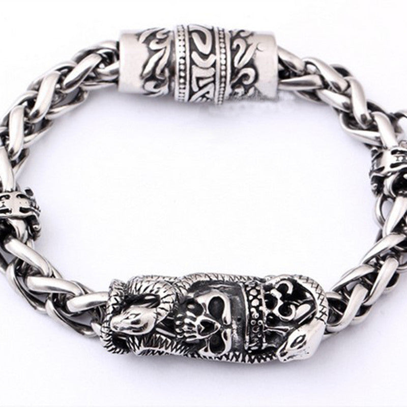 Bracciale Magnetico Teschio