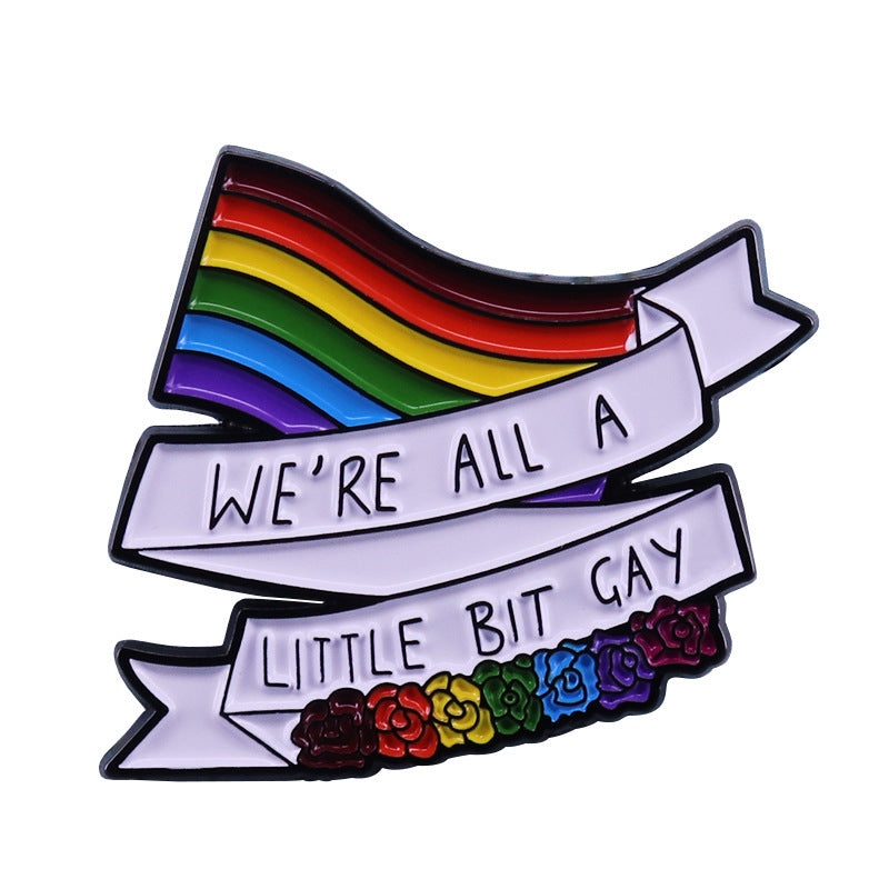 Spilla arcobaleno orgoglio