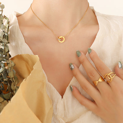 Set collana orecchini di lusso leggero