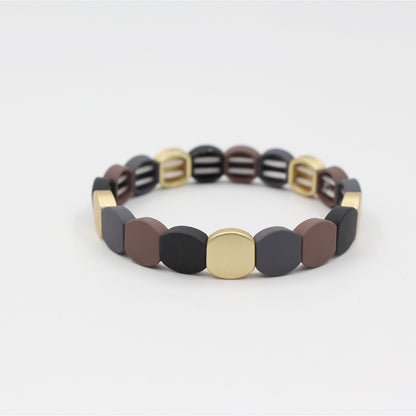 Bracciale perline smaltate