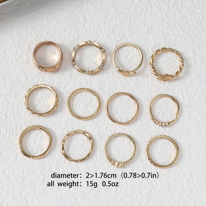 Set 12 Anelli Geometrici