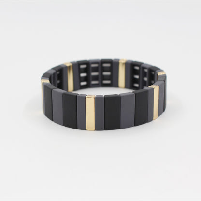 Bracciale perline smaltate