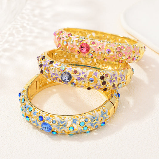 Bracciale stella marina smaltato