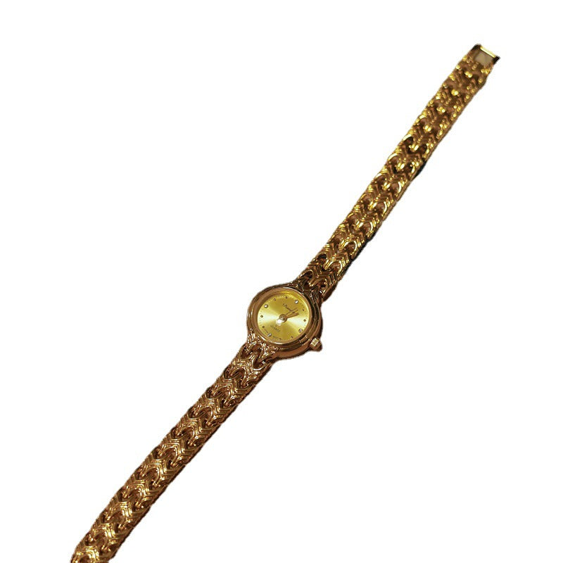 Orologio rame intrecciato