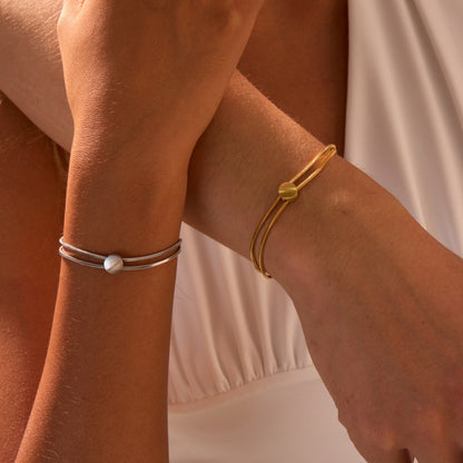 Bracciale catena serpente oro