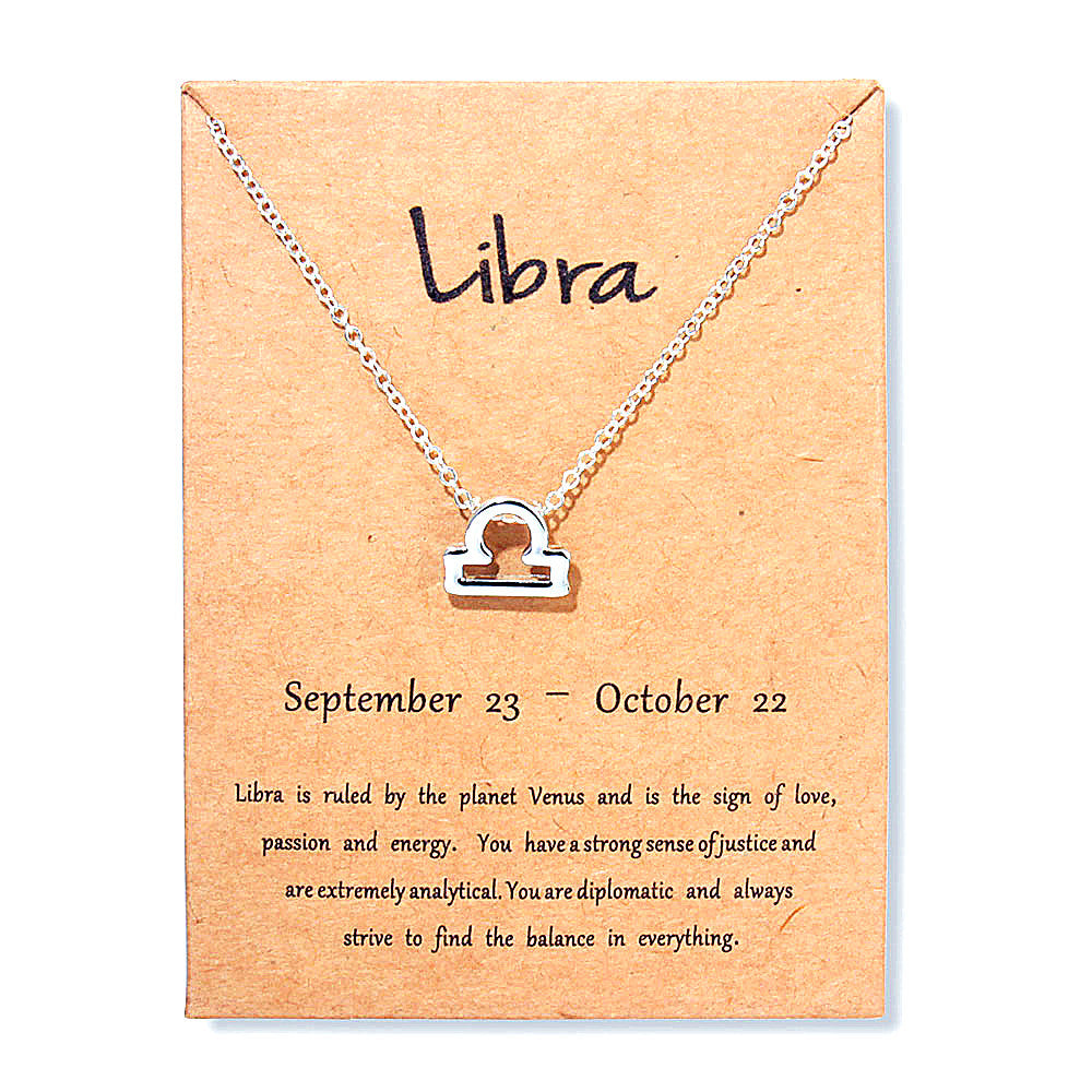 Collana segno zodiacale da donna