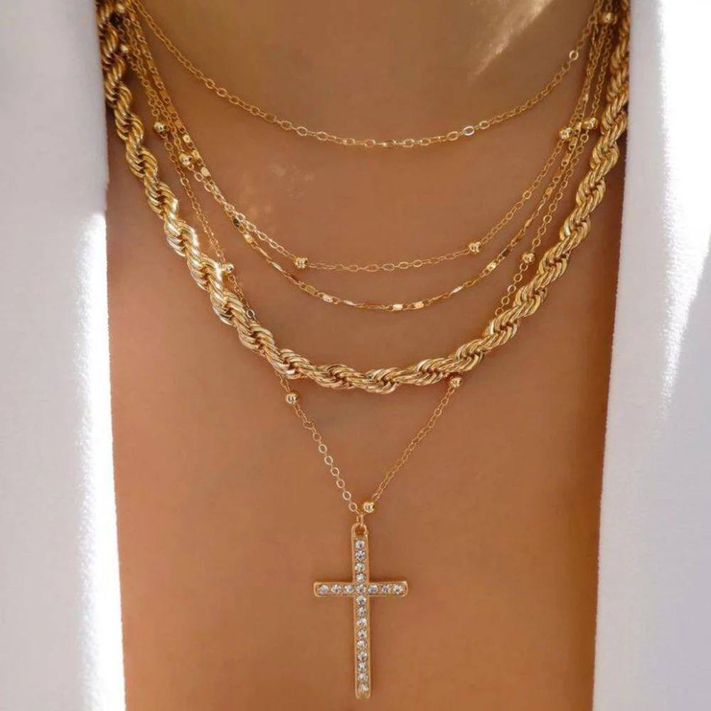 Collana oro vintage donna