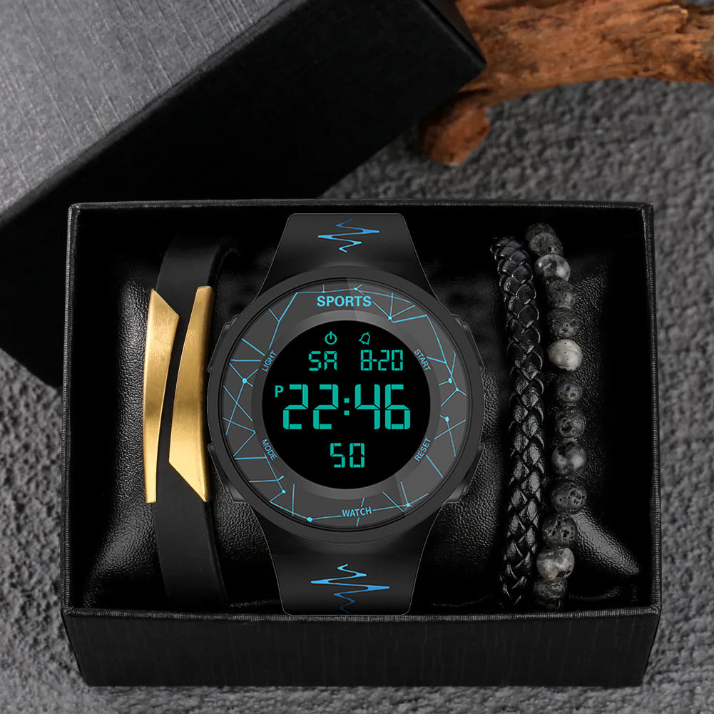 Set orologio e braccialetto quarzo