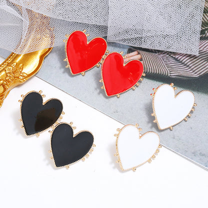 Orecchini a forma di cuore